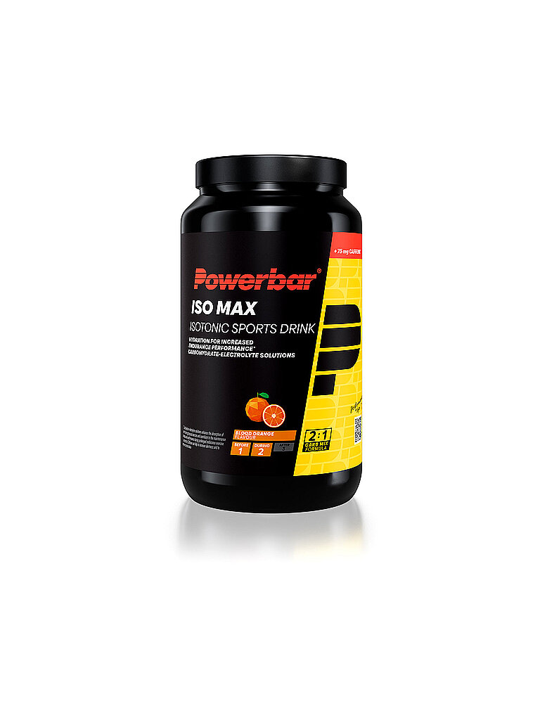 POWER BAR Isotonisches Getränkepulver Isomax Blutorange 1200g bunt